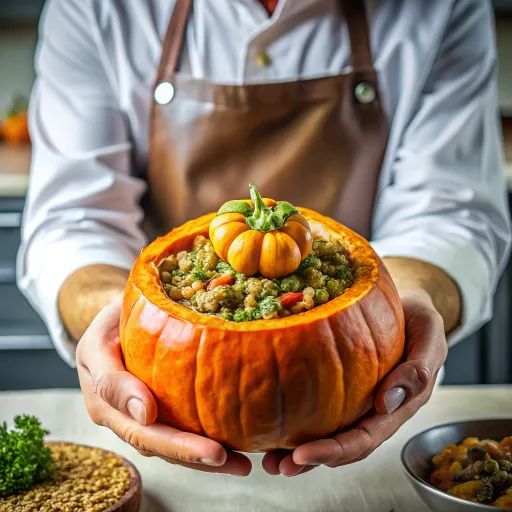 Mercimekli Kabak Dolması